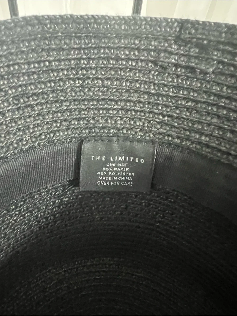 Vintage Coated Straw Bucket Hat From the Limited - Picture 8 of 9